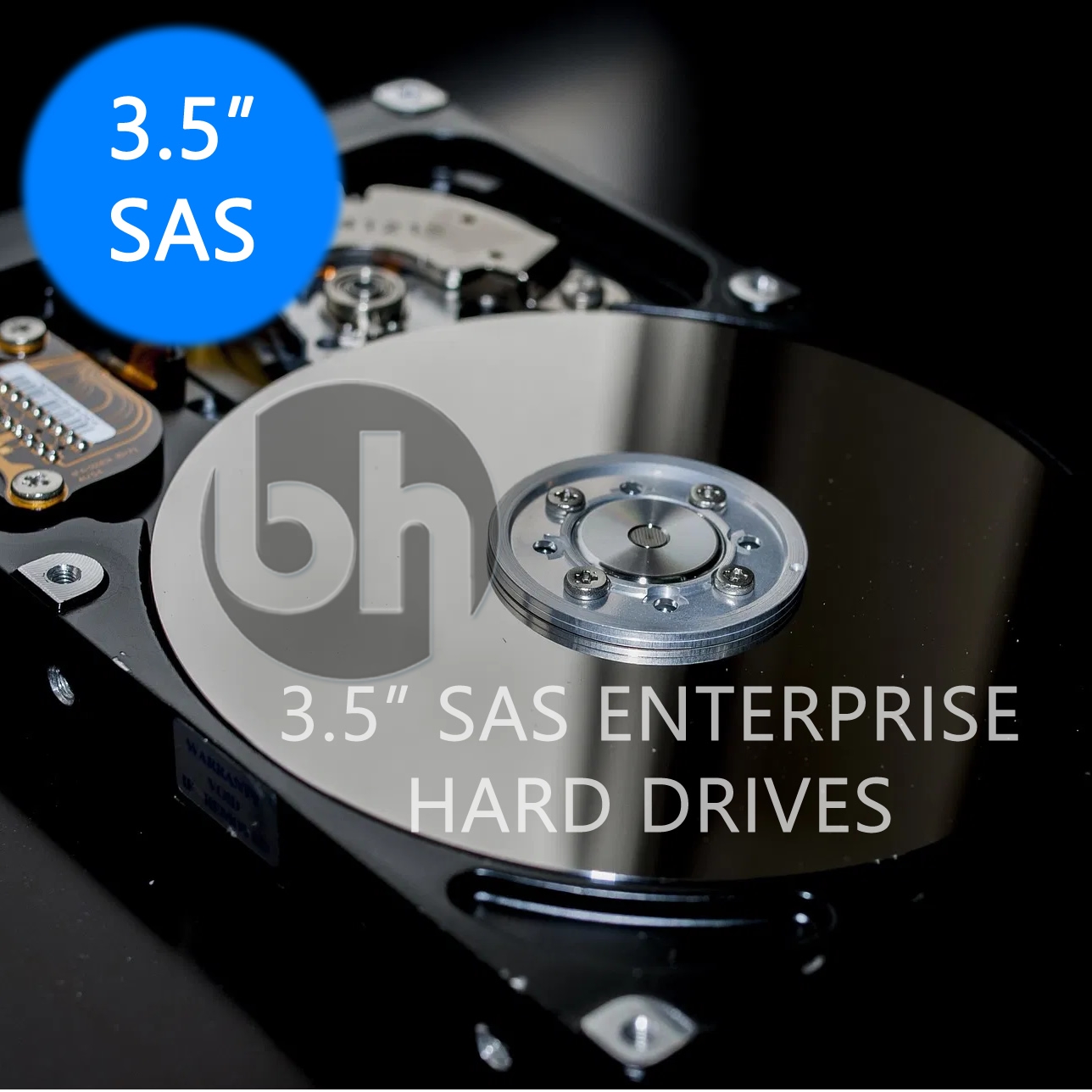 HP IBM 300GB - 4TB Enterprise HDD 10K-15K 3-6Gb/s SAS 3.5