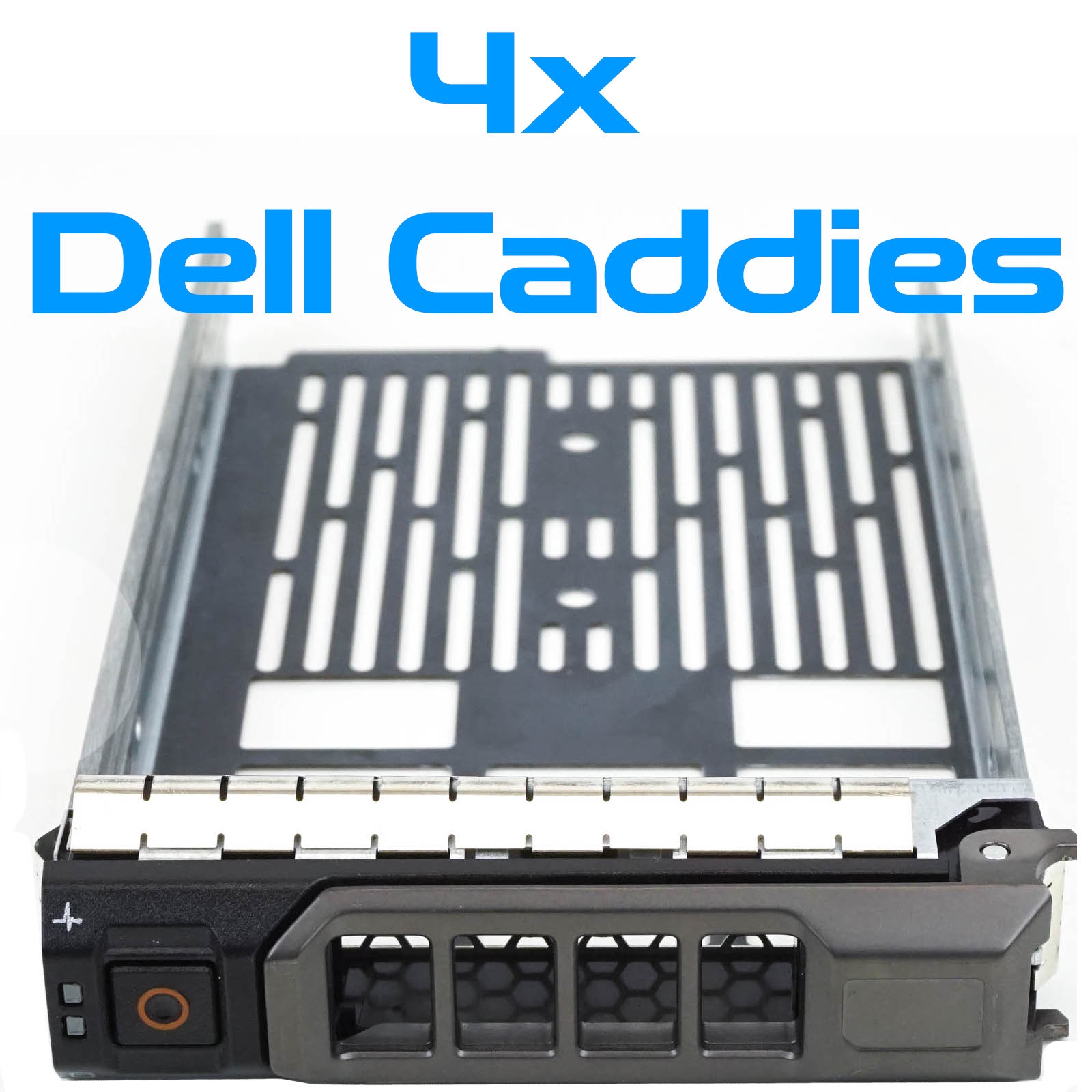 4x Dell PowerEdge 11G/13G LFF 3.5in Caddy R320 R410 R420 R510 R520 R530 R710