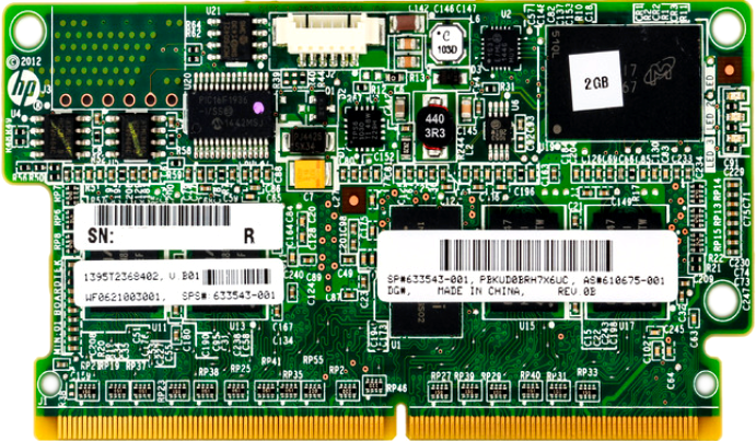 HP (633543-001) P420, P421, P430, P431 - 2GB FBWC Controller Memory (610675-001)
