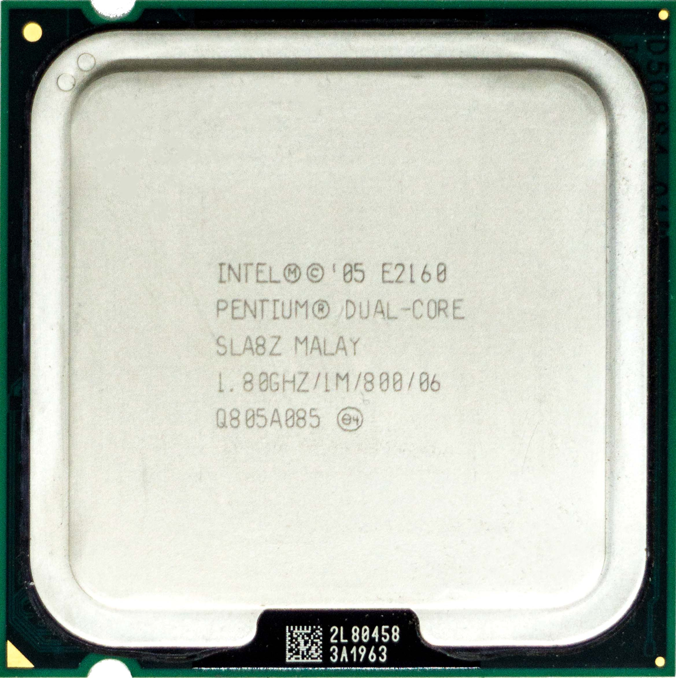 Intel Pentium E2160 Sla8z 1 80ghz 2 Core Lga775 Cpu Ebay