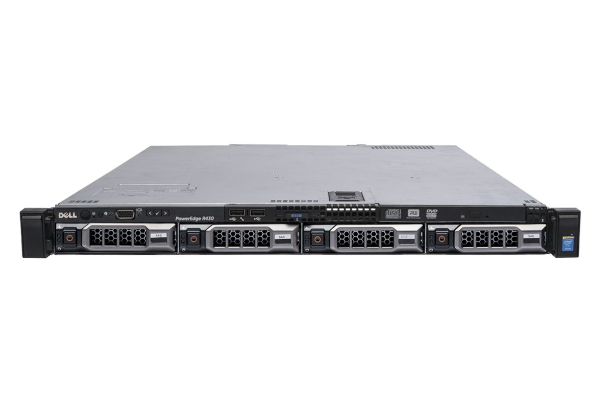 Dell PowerEdge R430 4LFF Server: 2x E5-2667 v3 Eight Core 384GB RAM PERC H730
