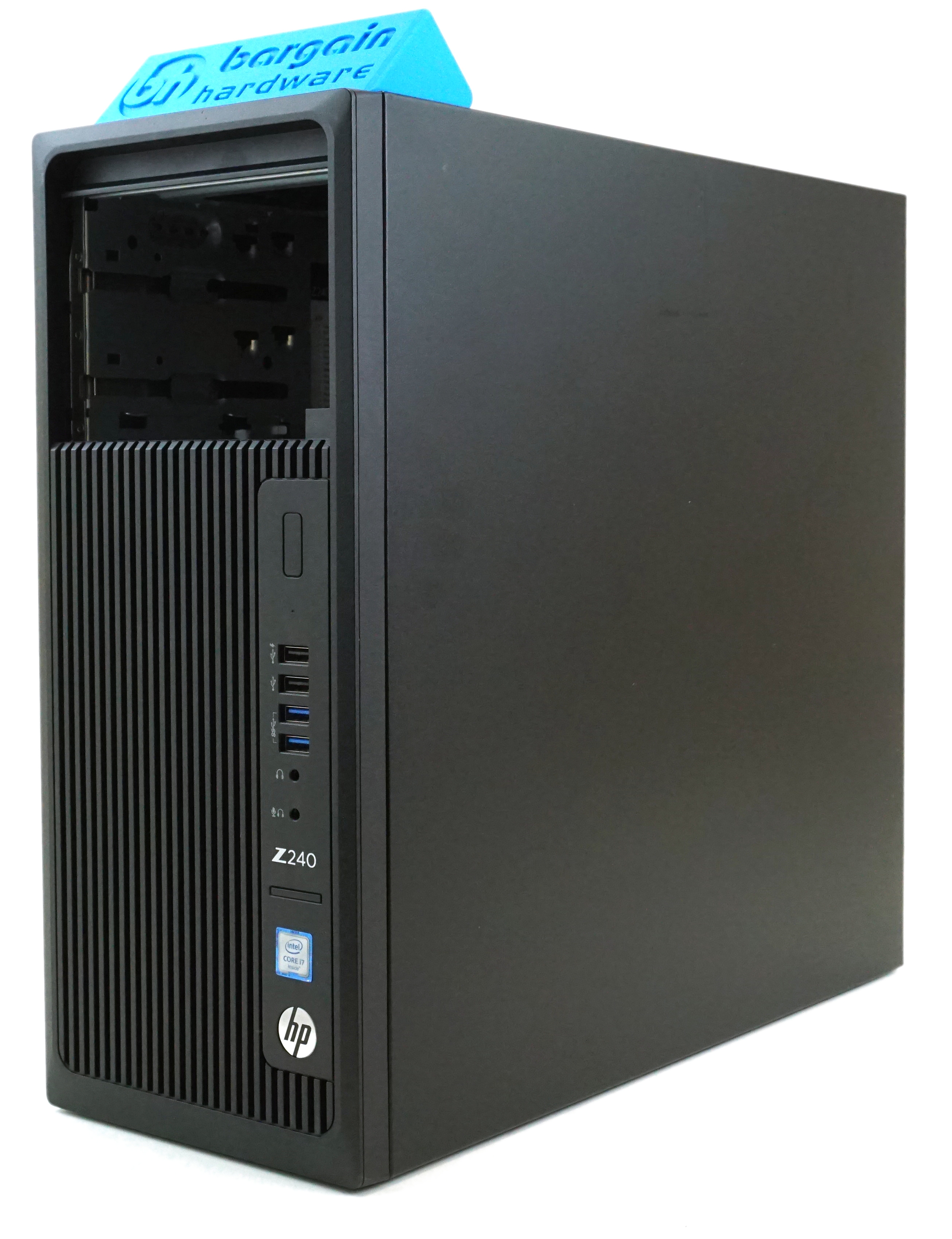 HP Z240 Workstation Configure i7-6700 3.4GHz 4C 32GB-DDR4 SSD 4GB GFX Win10 Lot
