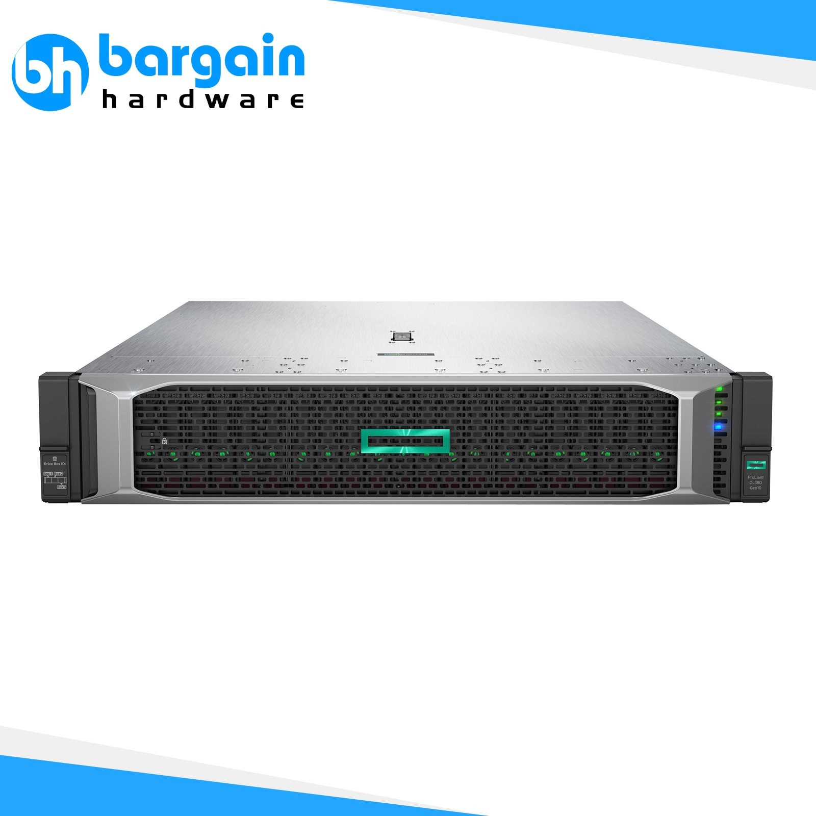 HPE ProLiant DL380 Gen10 8SATA 8NVMe: 2x 8C Xeon Silver 4108 16GB RAM G10 Server