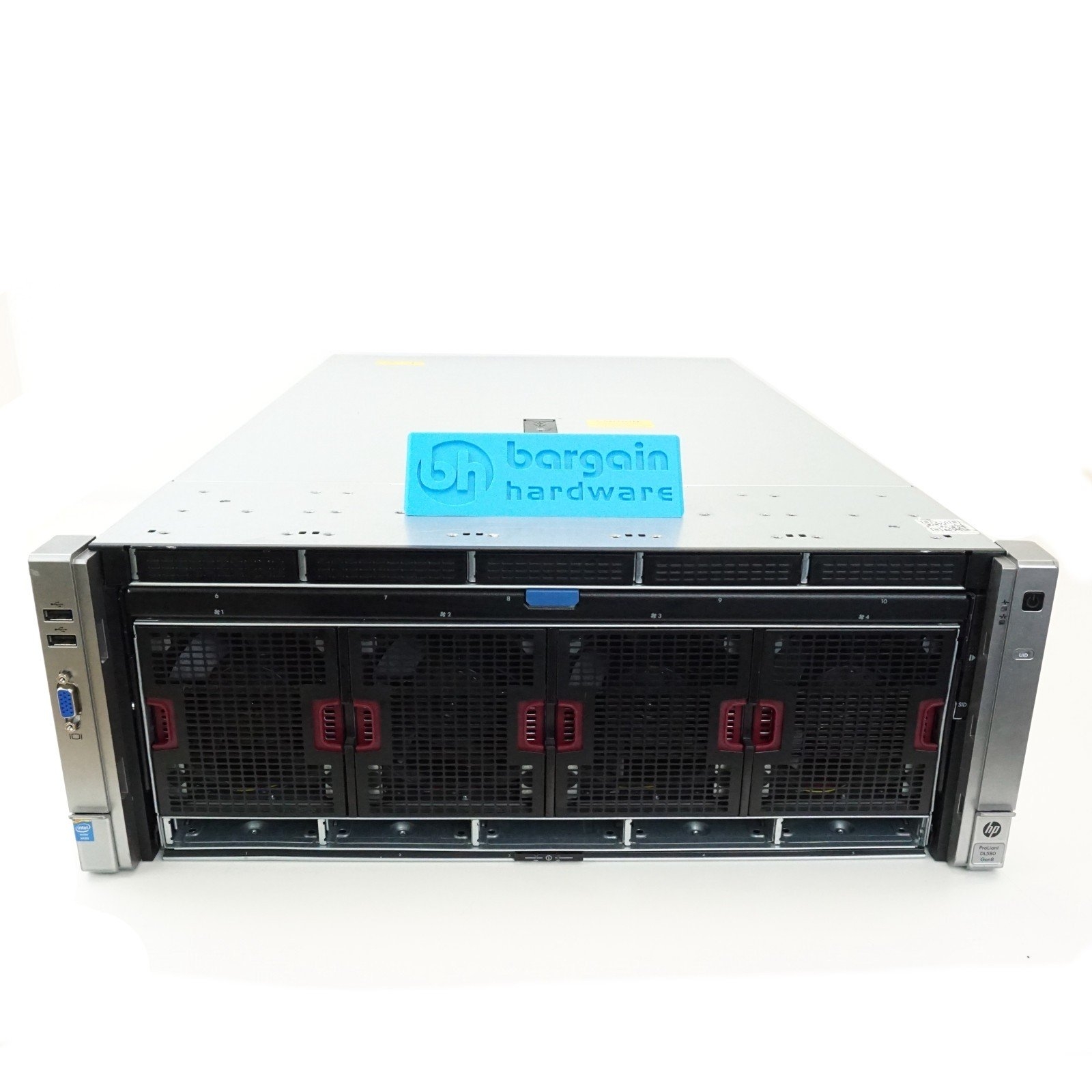 HPE ProLiant DL580 Gen8 10SFF 4x Xeon E7-4880 V2 15C, 512GB RAM, P830i 2GB