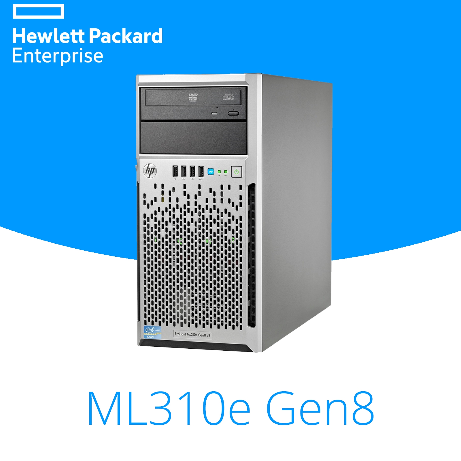 Hp Ml310e G8 V2 Calme Serveur Tour Xeon Quad Core 3 1ghz 16 Go P2 4x 3 5 Ebay