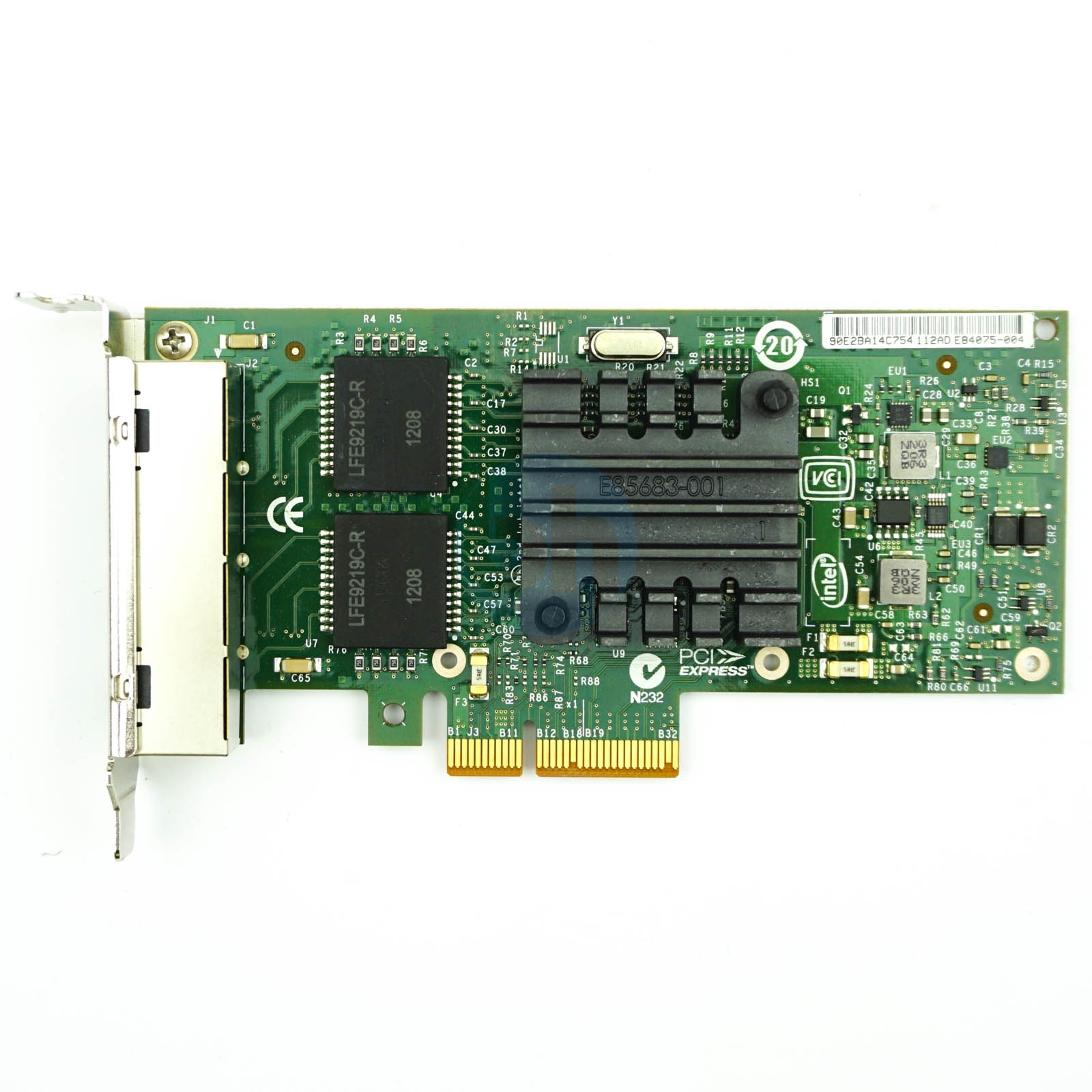 Intel I340-T4 Quad Port RJ45 - 1Gbps Low Profile PCIe-x4 NIC
