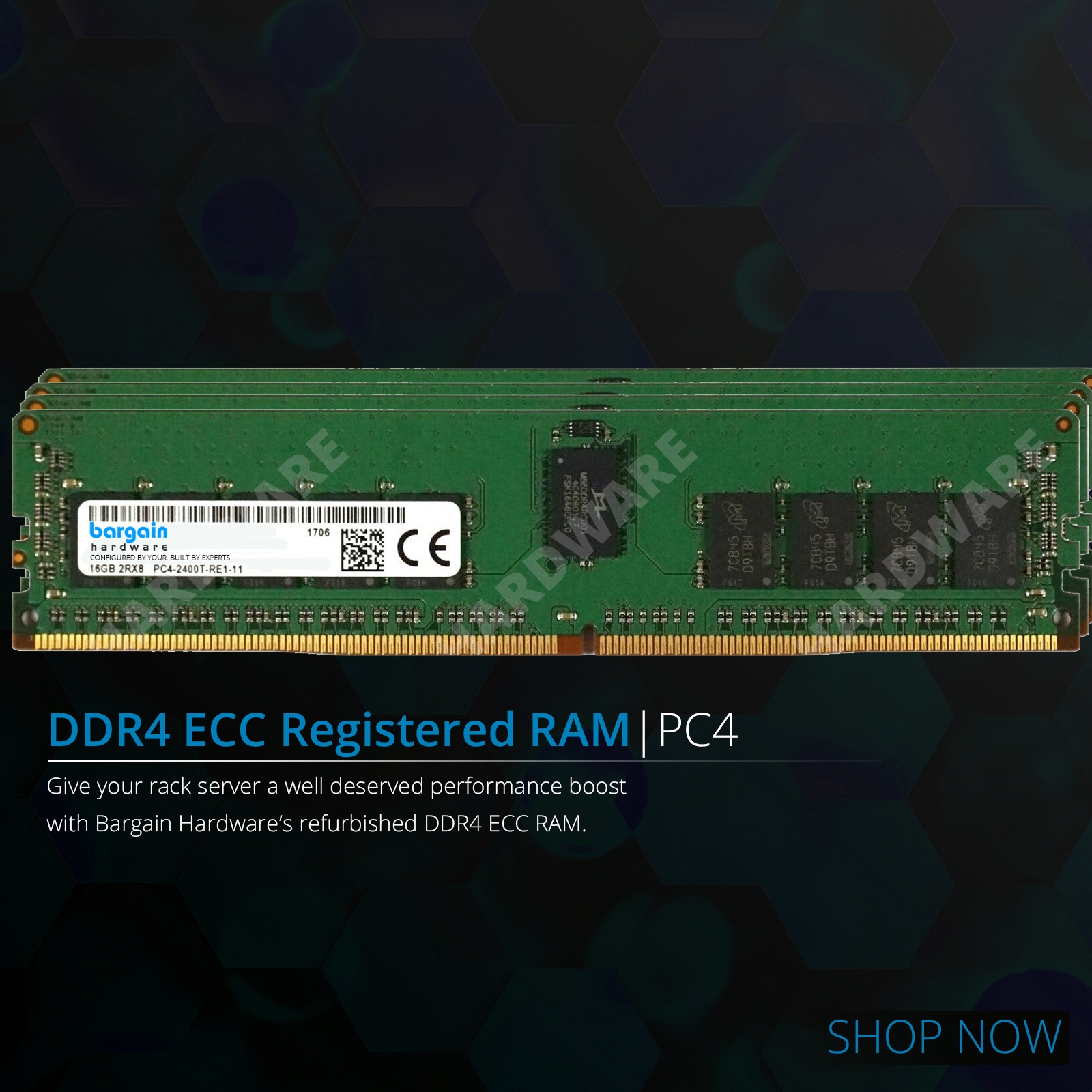 HP Z440 Z640 Z840 Workstation 128GB-384GB - ECC REG 16GB PC4-2400T DDR4  DIMMS