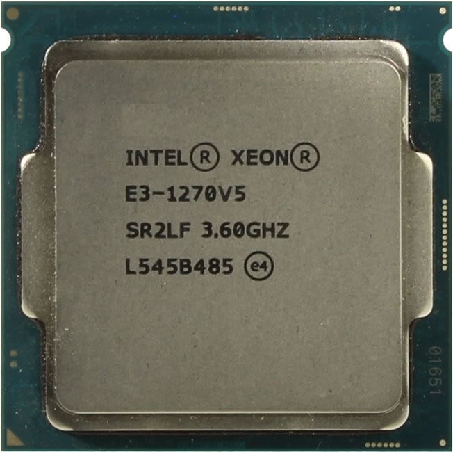 Intel Xeon E3-1270 V5 (SR2LF) 3.60Ghz Quad (4) Core LGA1151 80W CPU Processor
