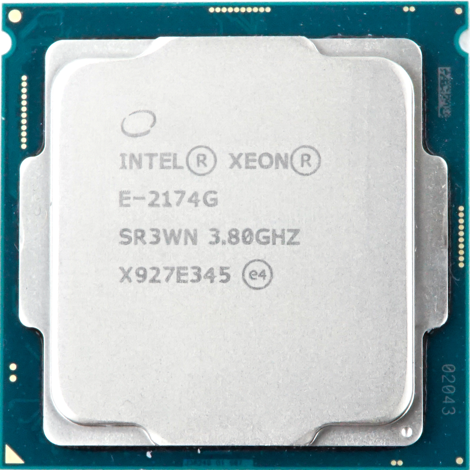 Intel Xeon E-2174G SR3WN 4-Core 3.80GHz 8MB 71W LGA1151 CPU
