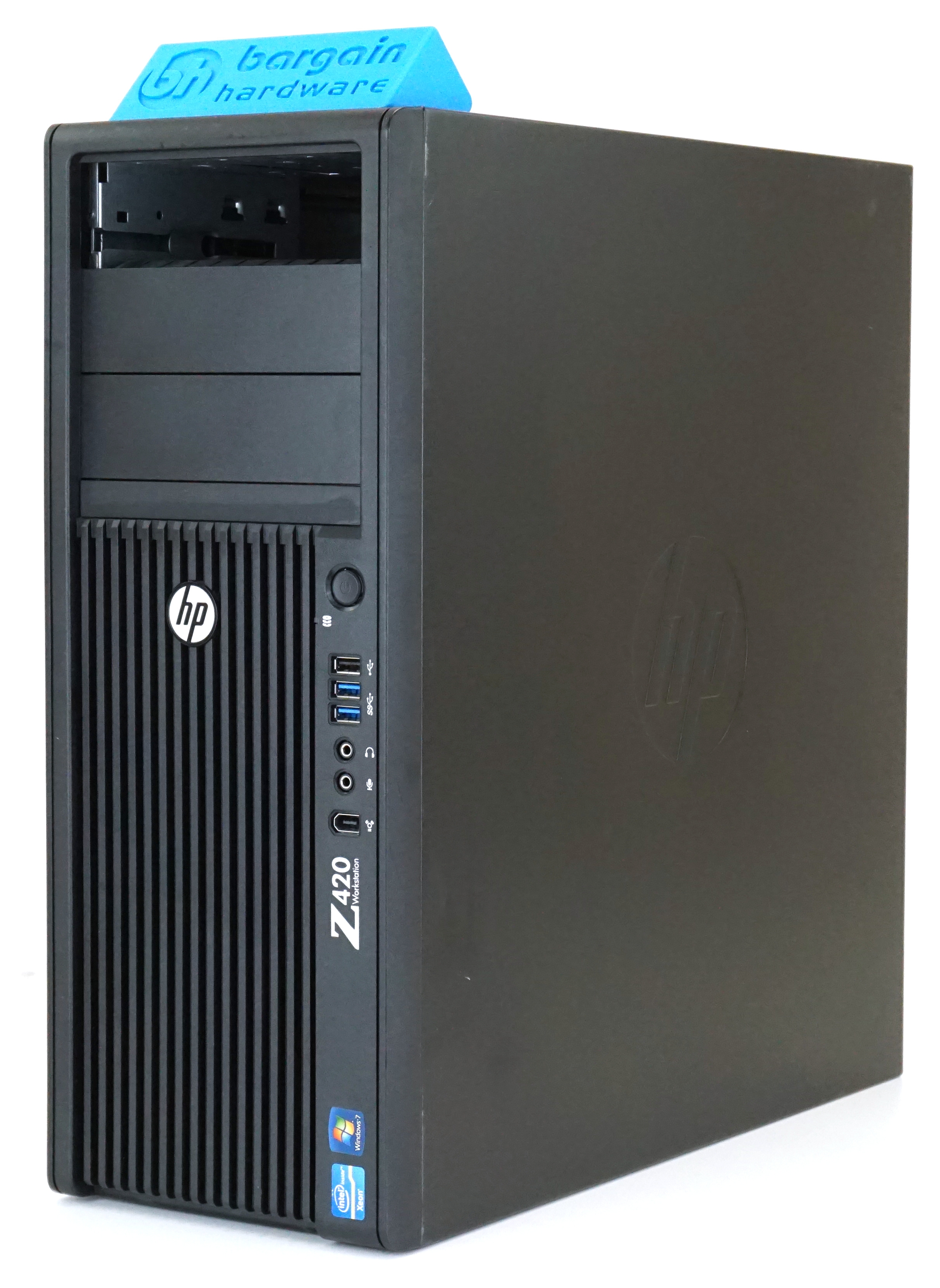 HP Z420 Workstation: Xeon 8-Core/3.6GHz, 64GB DDR4 RAM, SSD, Quadro GFX