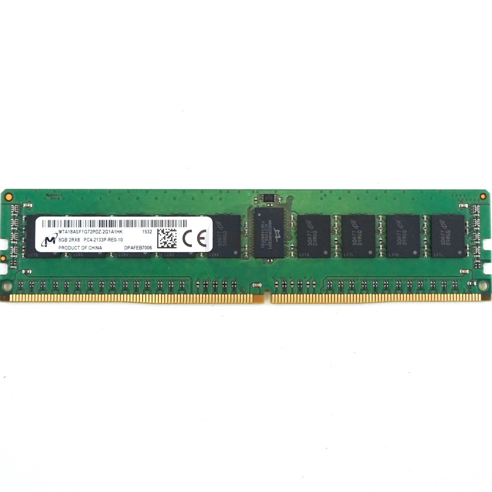 Micron - 8GB PC4-17000P-R (DDR4-2133Mhz, 2RX8)