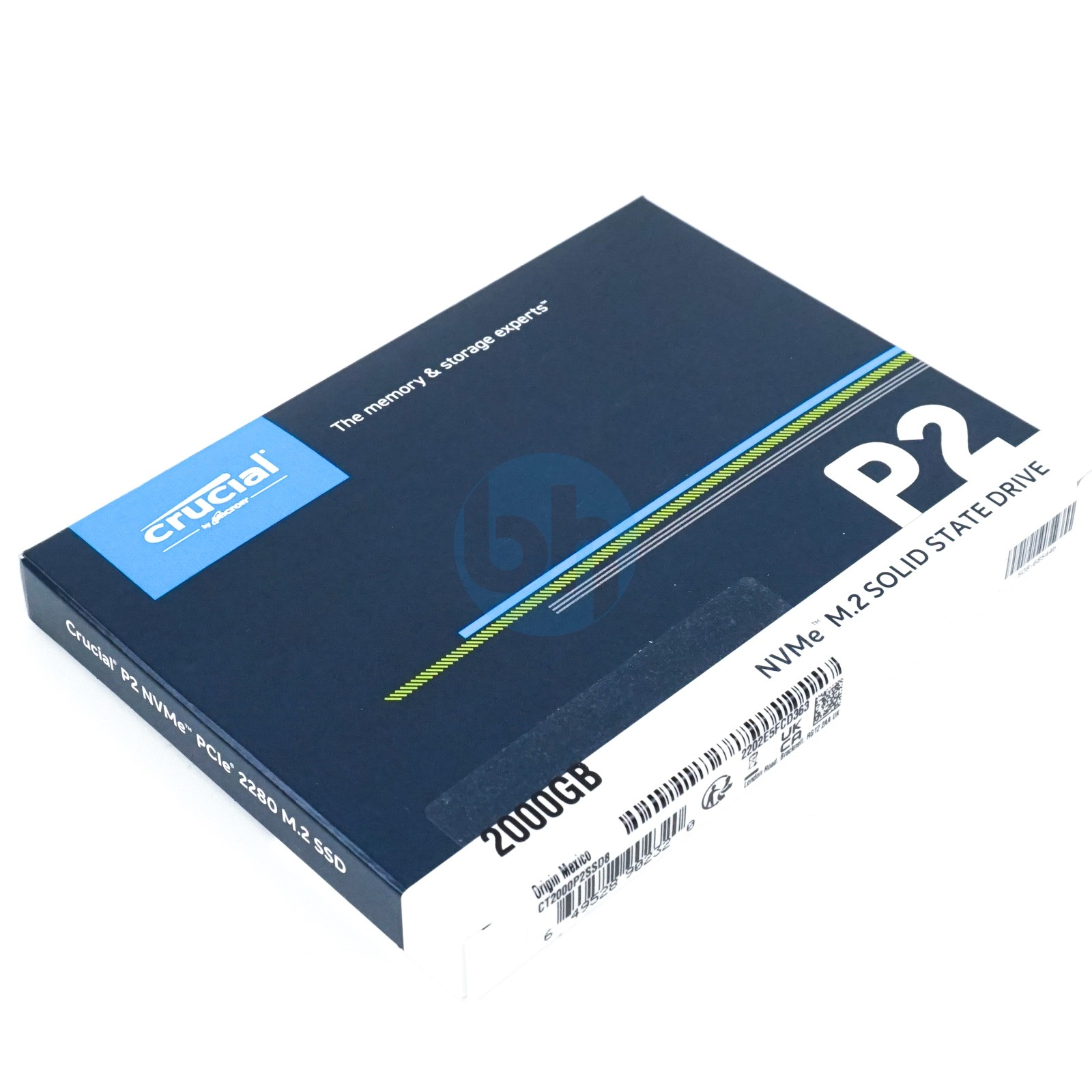 Crucial (CT2000P2SSD8) - 2TB P2 Series M.2 2280 NVMe SSD New
