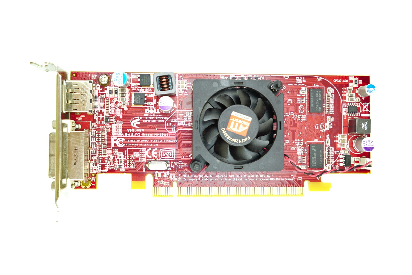 Dell ATI Radeon HD4550 - 512MB DDR2 PCIe-x16 LP