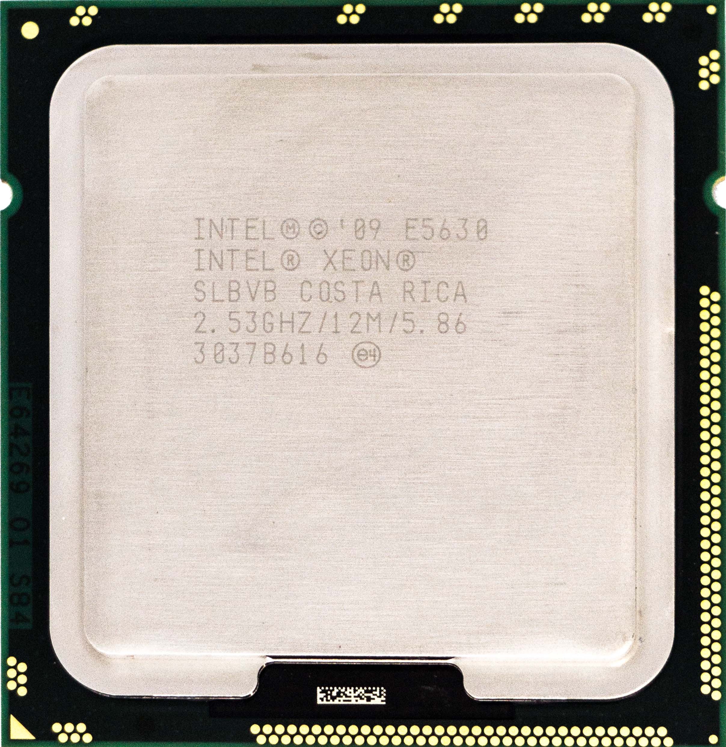 SLBVB Intel Xeon E5630 (SLBVB) 2.53Ghz Quad (4) Core LGA1366 80W CPU