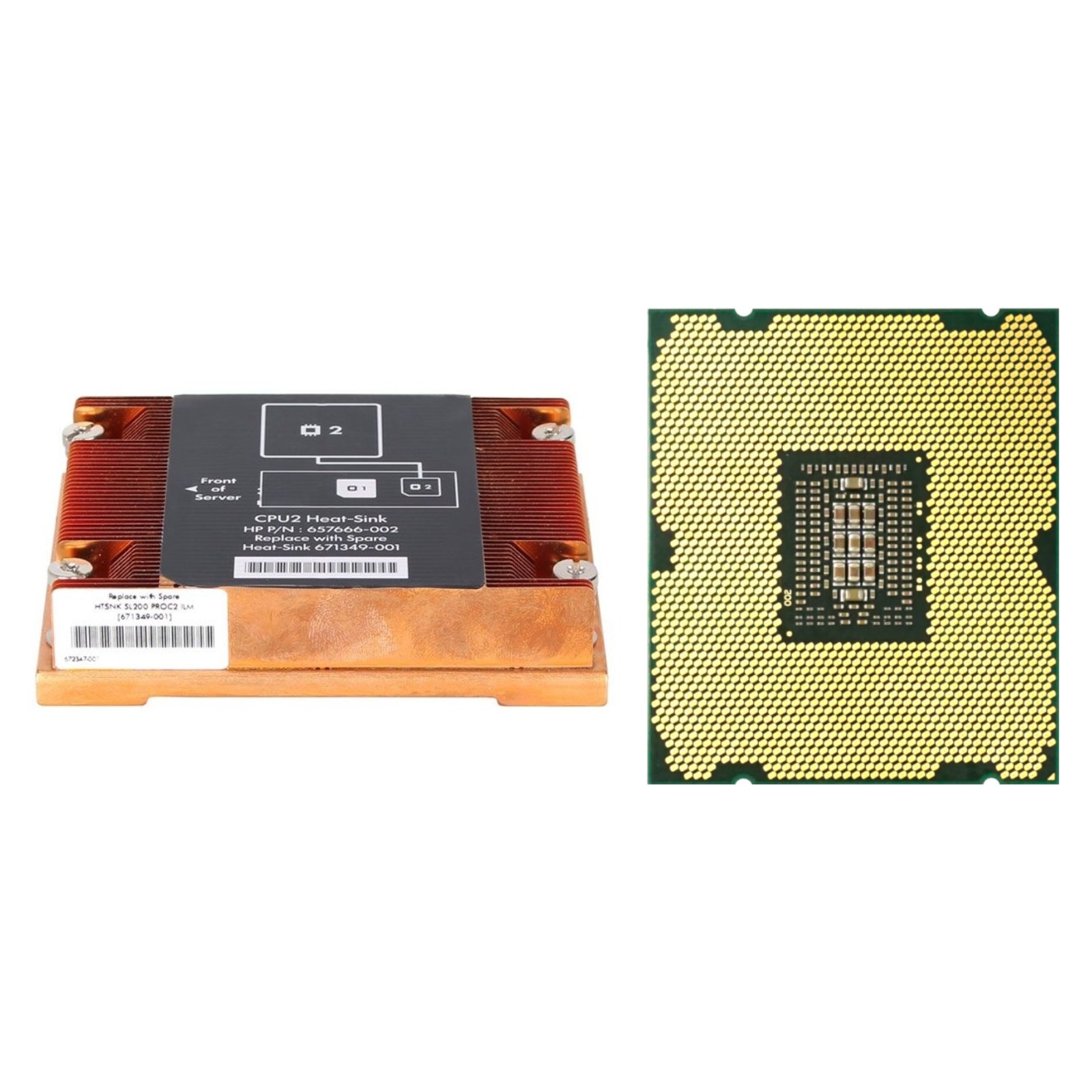 HP (725939-B21) SL230S SL250S SL270S G8 -Intel Xeon E5-2660V2 CPU Kit 725939-S21