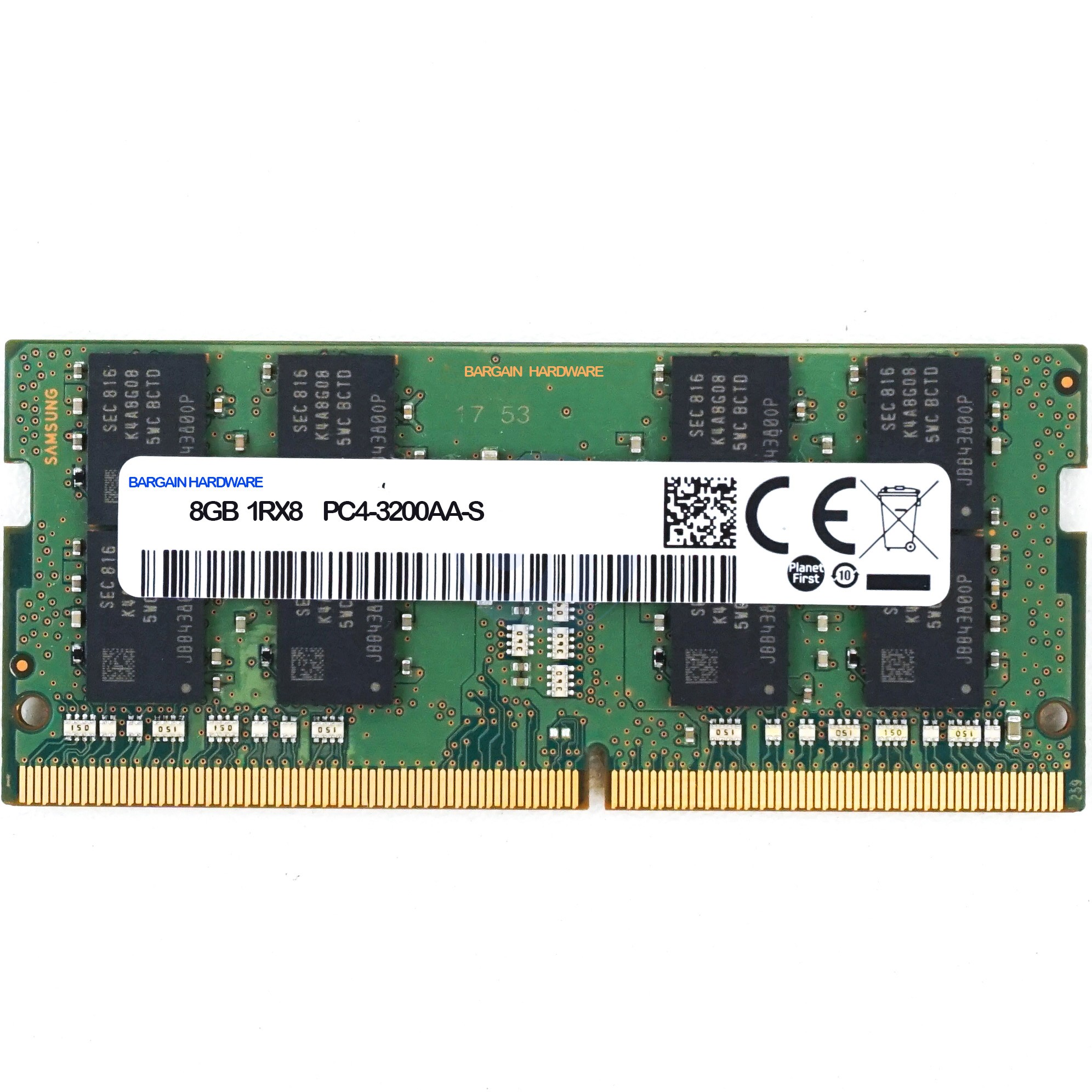 8GB - PC4-25600AA-S (1RX8, DDR4-3200MHz)