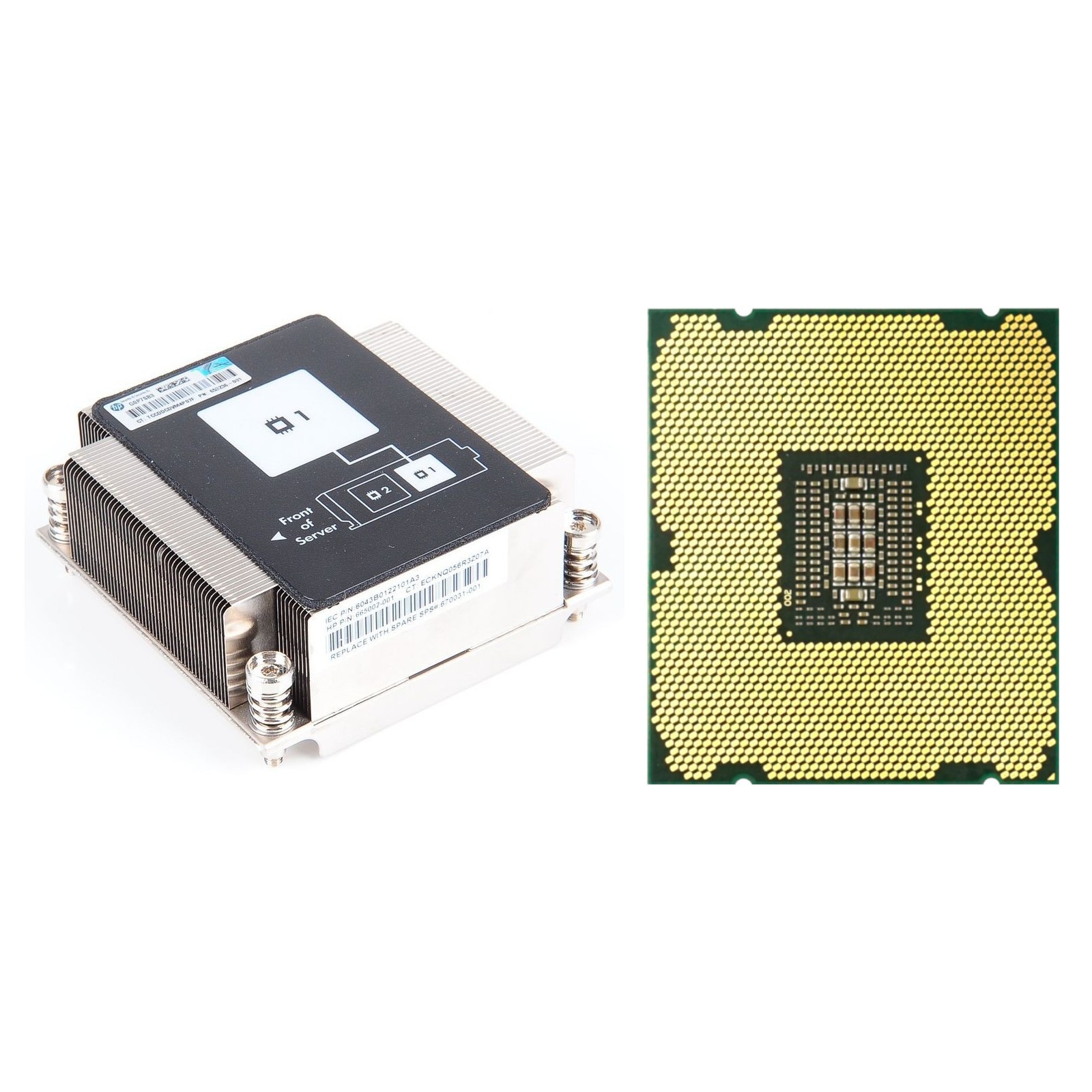HP (667804-L21) ProLiant BL460C G8/WS460C G8 - Intel Xeon E5-2667 CPU1 Kit