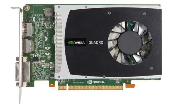 nVidia Quadro 2000 Silver -1GB GDDR5 PCIe-x16 FH