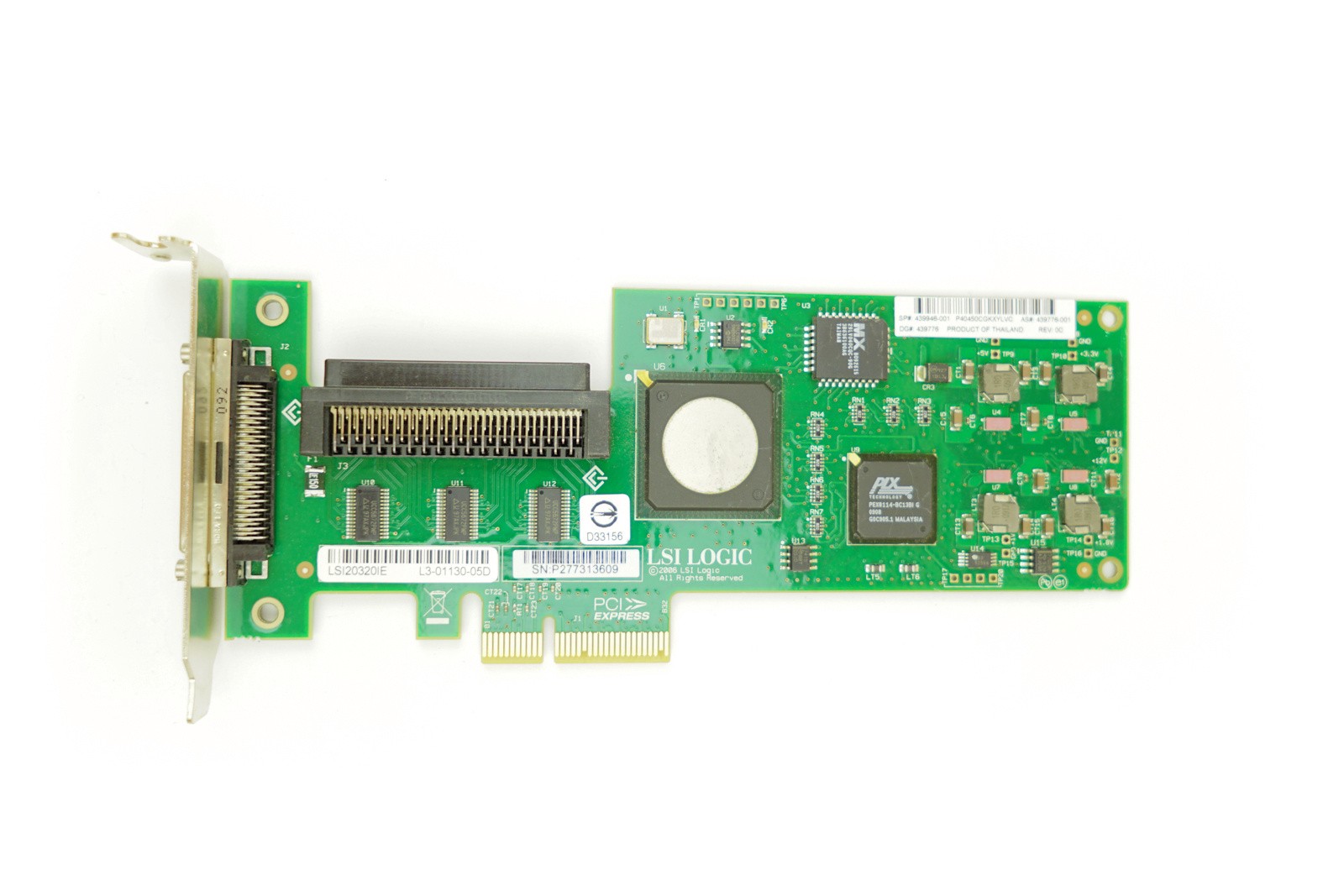 HP 20320IE-HP - LP PCIe-x4 SCSI Controller