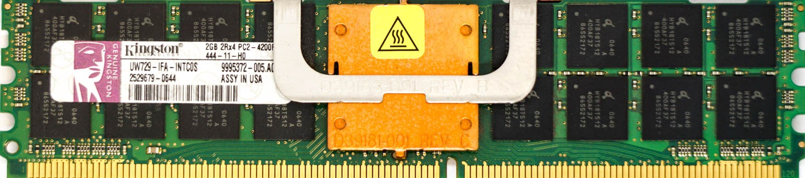 Kingston - 2GB PC2-4200F (DDR2-533Mhz, 2RX4)