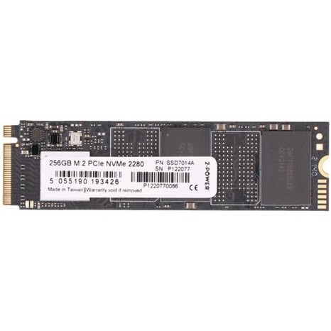 2-Power (SSD7014A) -256GB M.2 2280 M NVMe SSD New