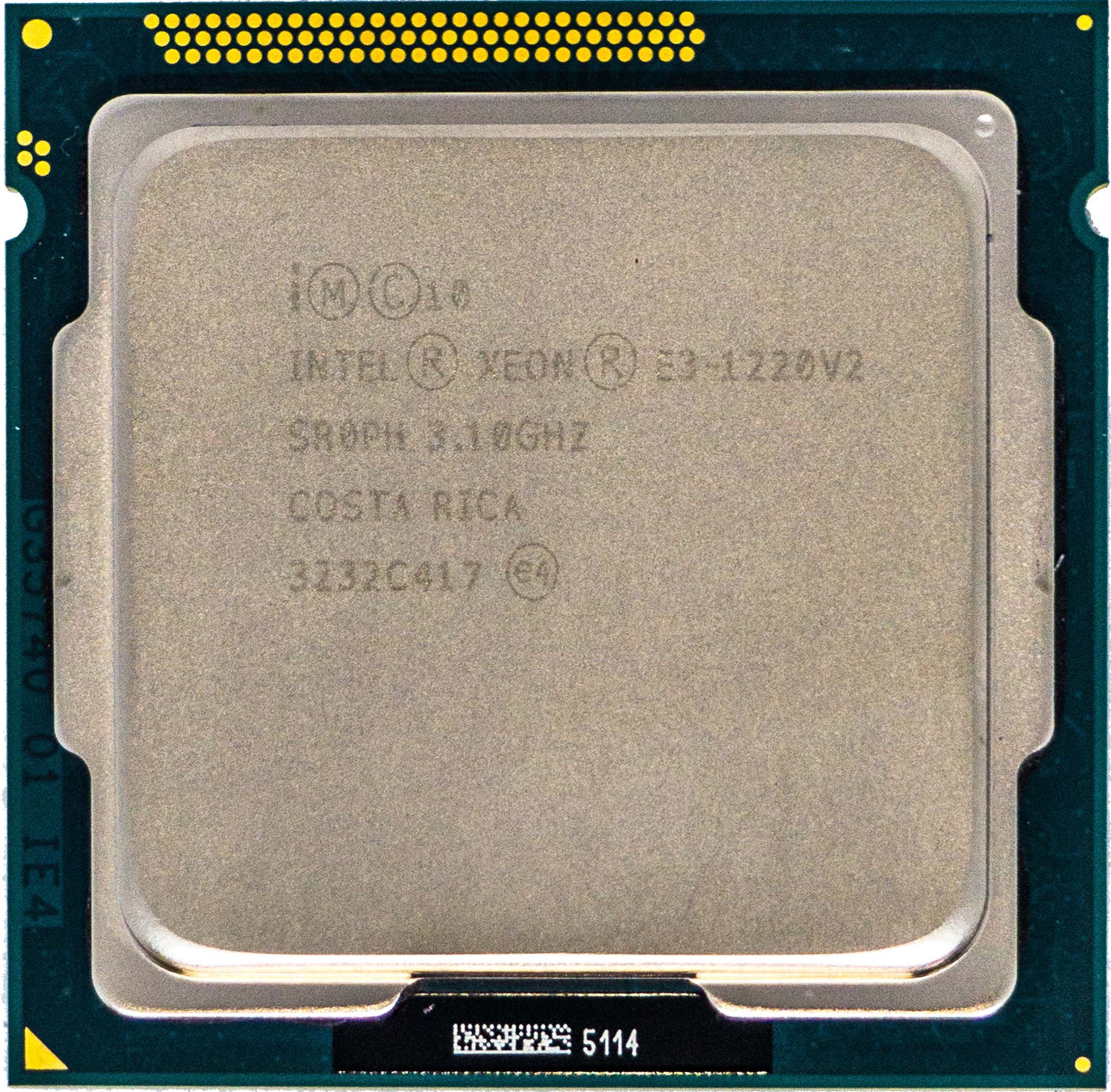 Intel Xeon E3-1220 V2 (SR0PH) 3.10Ghz Quad (4) Core LGA1155 69W CPU