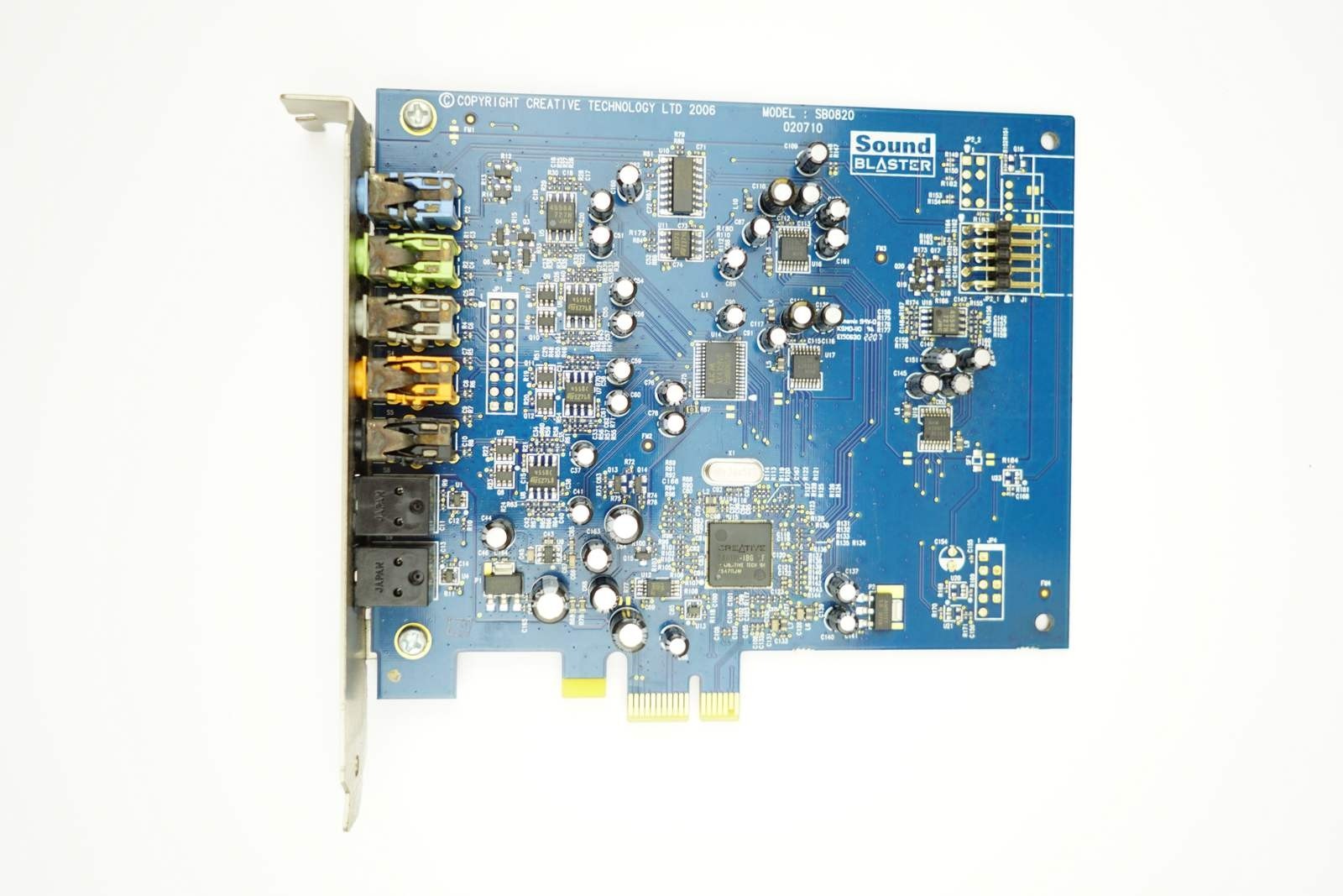 Creative Soundblaster SB0820 - PCIe-x1 FH Sound Card