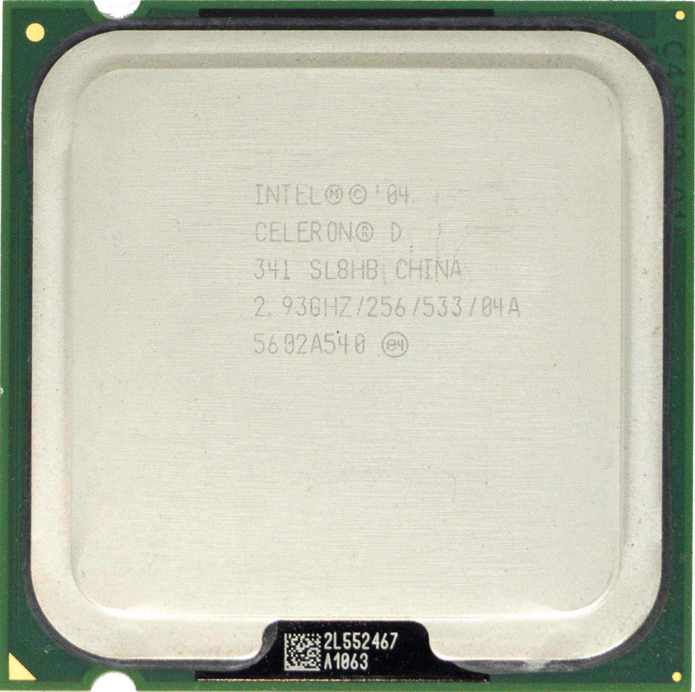 Intel Celeron D 341 (SL8HB) 2.93Ghz Single (1) Core CPU