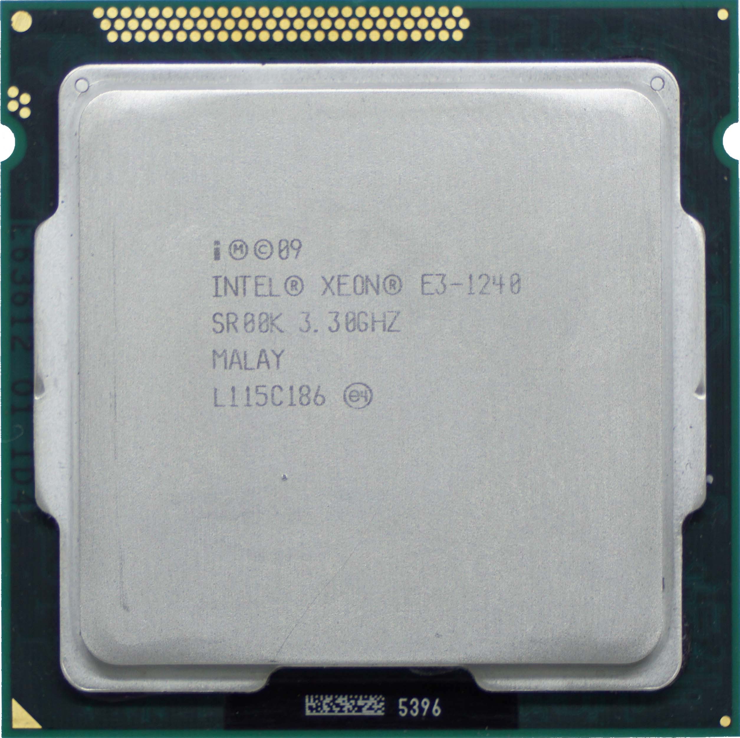 Intel Xeon E3-1240 V1 (SR00K) 3.30Ghz Quad (4) Core LGA1155 80W CPU