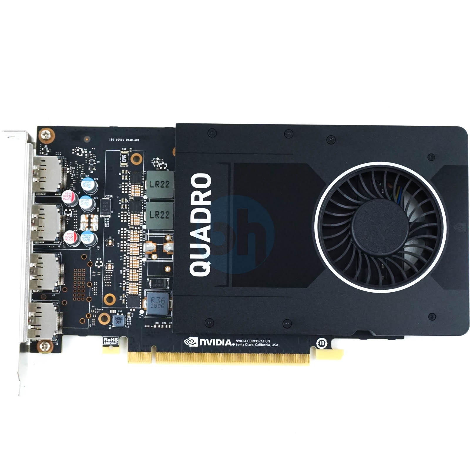 nVidia Quadro P2000 - 5GB GDDR5 PCIe-x16 FH