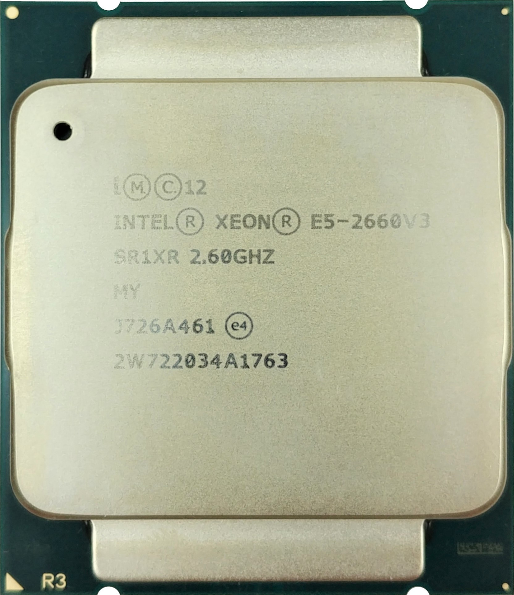 Intel Xeon E5-2660 V3 (SR1XR) 2.60GHz 10-Core FCLGA2011-3 105W 25MB CPU CPU0000473