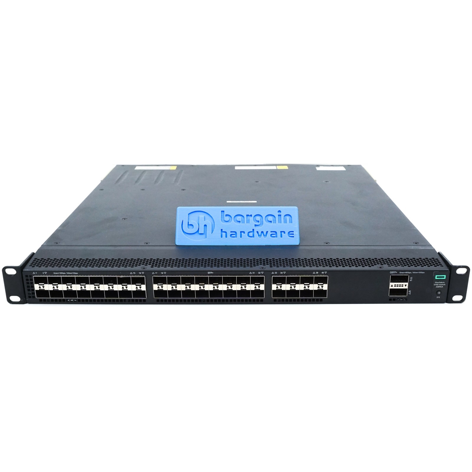 HP FlexFabric 5700 (JG896A) 40-SFP+ 10Gbps, 2-QSFP+ 40Gbps Switch