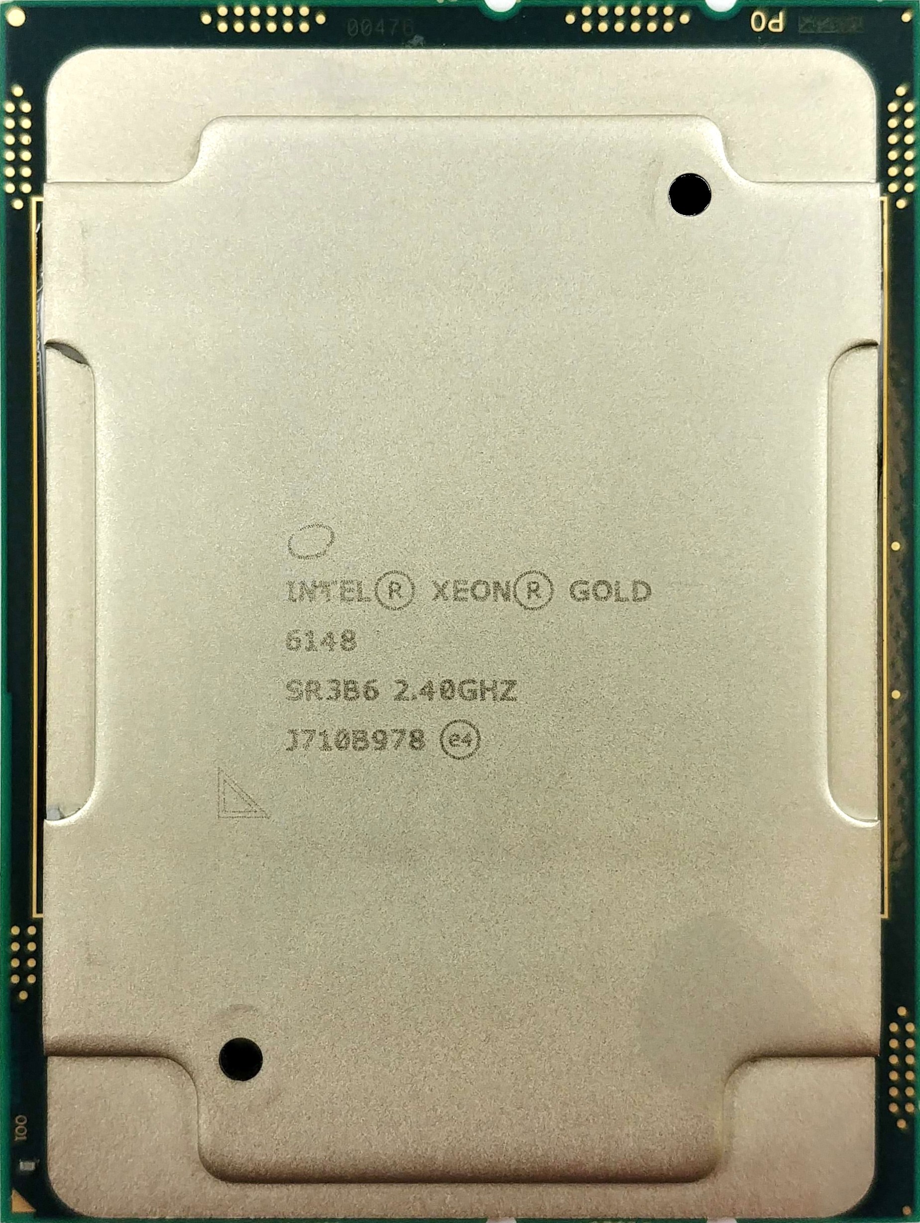Intel Xeon Gold 6148 (SR3B6) 2.40GHz 20-Core LGA3647 150W 27.5MB CPU
