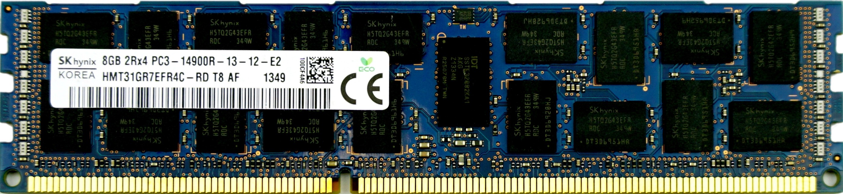Hynix - 8GB PC3-14900R (DDR3-1866Mhz, 2RX4)