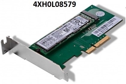 Lenovo ThinkStation M.2 NVMe to PCIe-x4 LP Converter M-Key