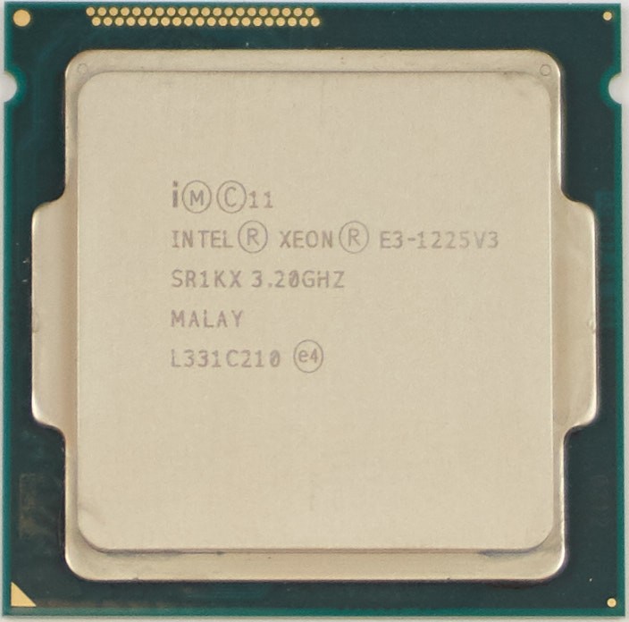 Intel Xeon E3-1225 V3 (SR1KX) 3.20Ghz Quad (4) Core LGA1150 84W CPU