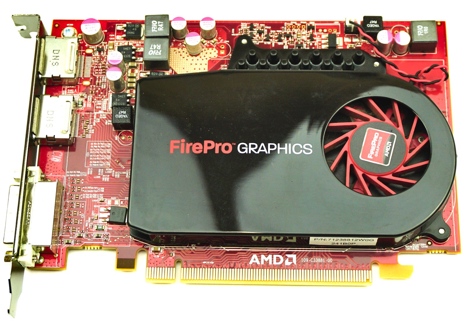 Dell AMD FirePro 3D V4900 - 1GB GDDR5 PCIe-x16 FH