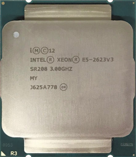 Intel Xeon E5-2623 V3 (SR208) 3.00GHz 4-Core FCLGA2011-3 105W 10MB CPU CPU0000454