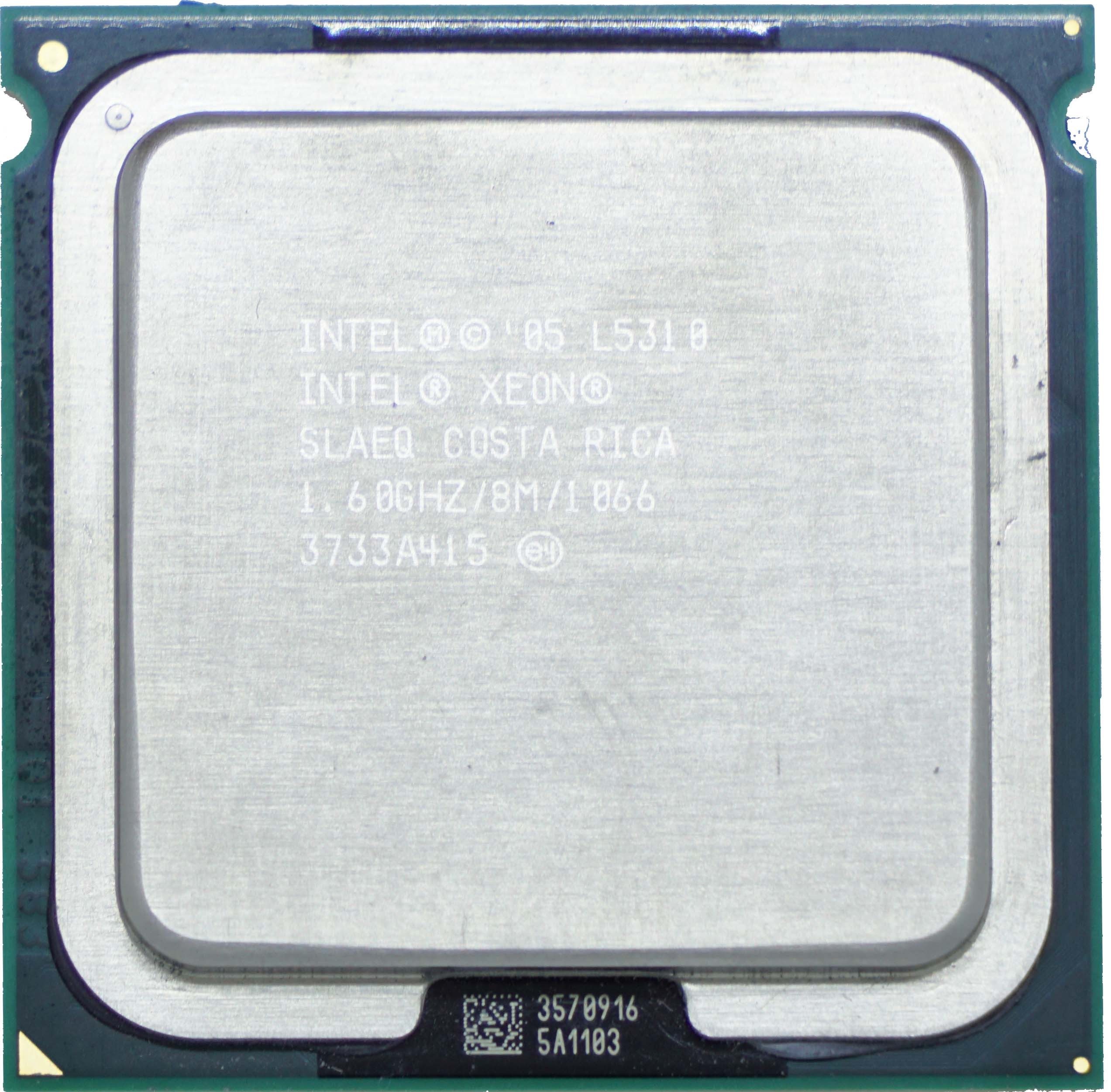 Intel Xeon L5310 (SLAEQ) 1.60Ghz Quad (4) Core LGA771 50W CPU