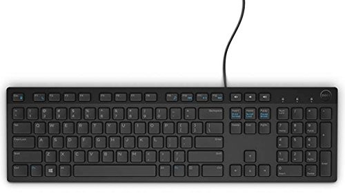 Dell KB216 Slim - UK Keyboard (Black, USB) New