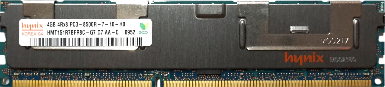 Hynix - 4GB PC3-8500R (DDR3-1066Mhz, 4RX8)