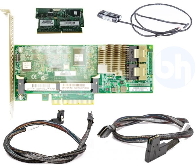 HP DL380e Gen8 P420 - 1GB FBWC FH Kit inc Cables