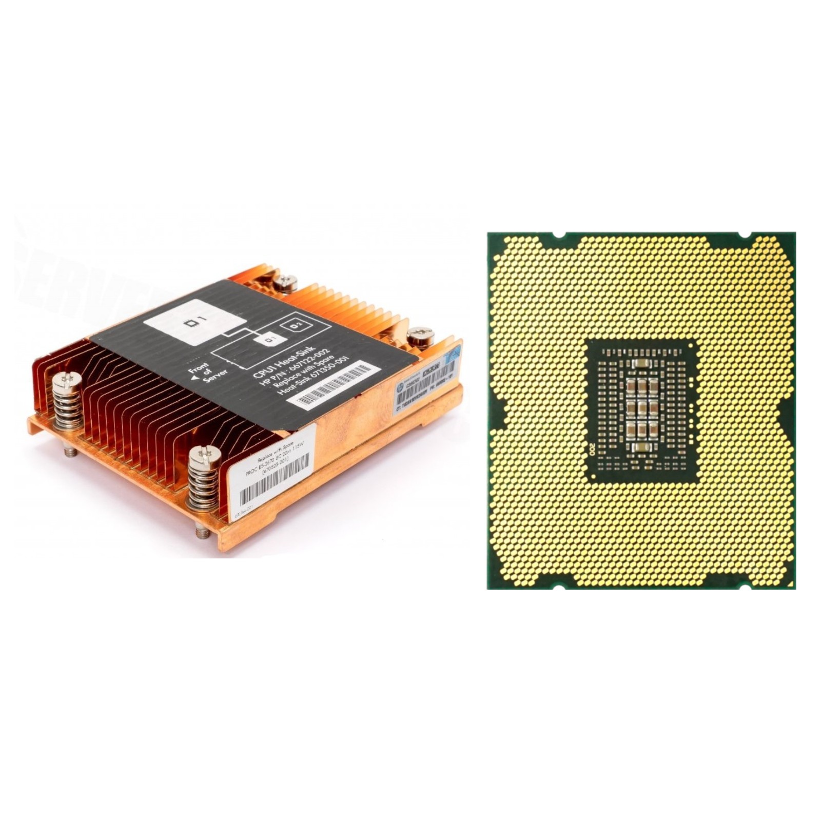 HP (725938-L21) ProLiant SL230S SL250S SL270S G8 - Intel Xeon E5-2670V2 CPU1 Kit