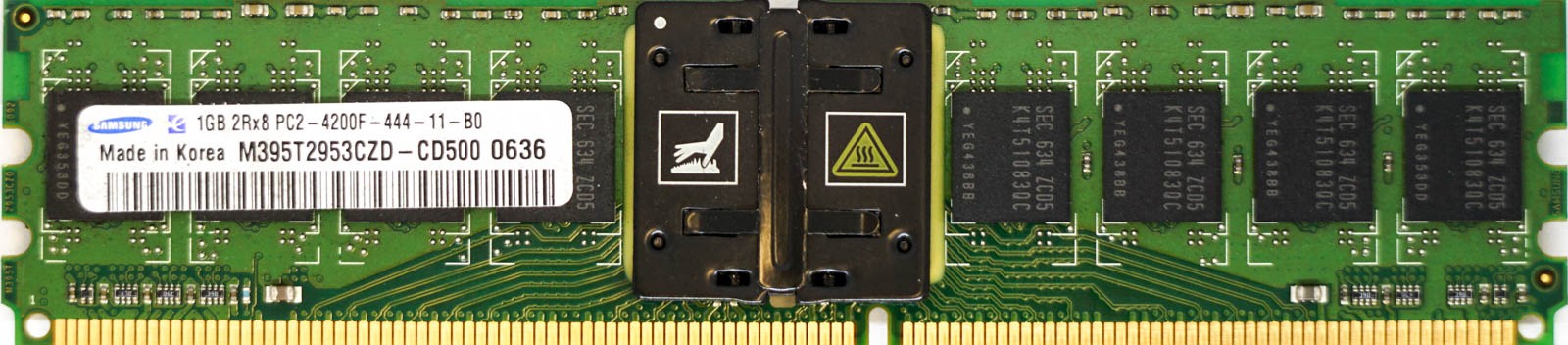 Samsung - 1GB PC2-4200F (DDR2-533Mhz, 2RX8)