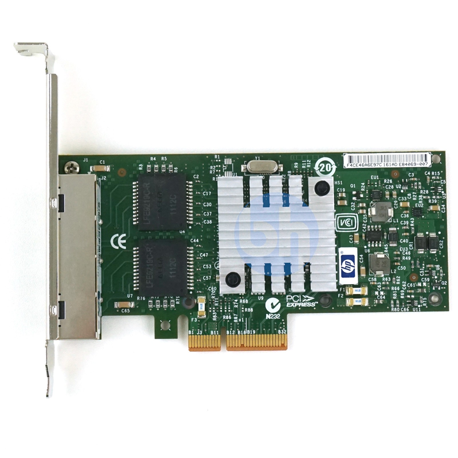 Intel I340-T4 Quad Port - 1GbE RJ45 Full Height PCIe-x4 Ethernet