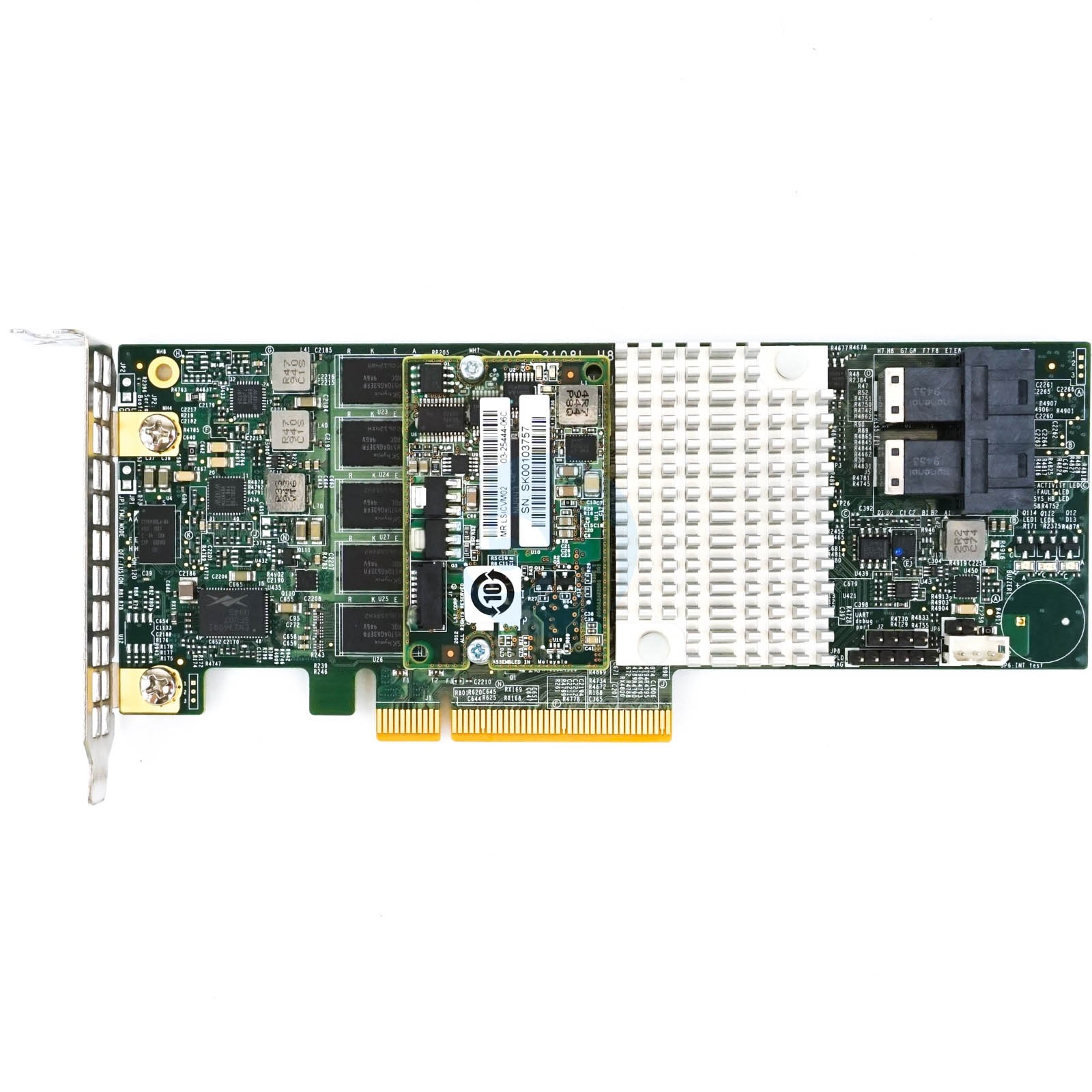 SuperMicro AOC-S3108L-H8iR 2GB - LP PCIe-x8 SAS 8-Port RAID Controller