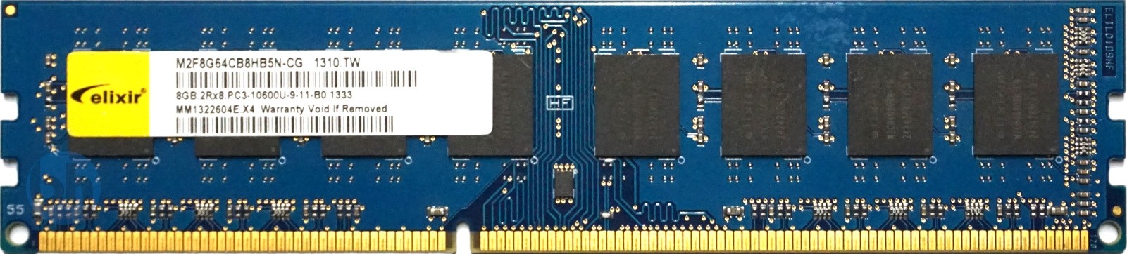 8GB PC3-10600U (DDR3-1333Mhz, 2RX8) Desktop PC RAM