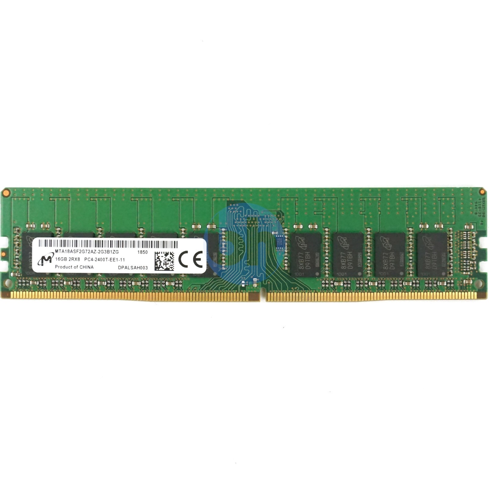 Micron - 16GB PC4-19200T-E (DDR4-2400MHz, 2RX8) ECC Unbuffered RAM