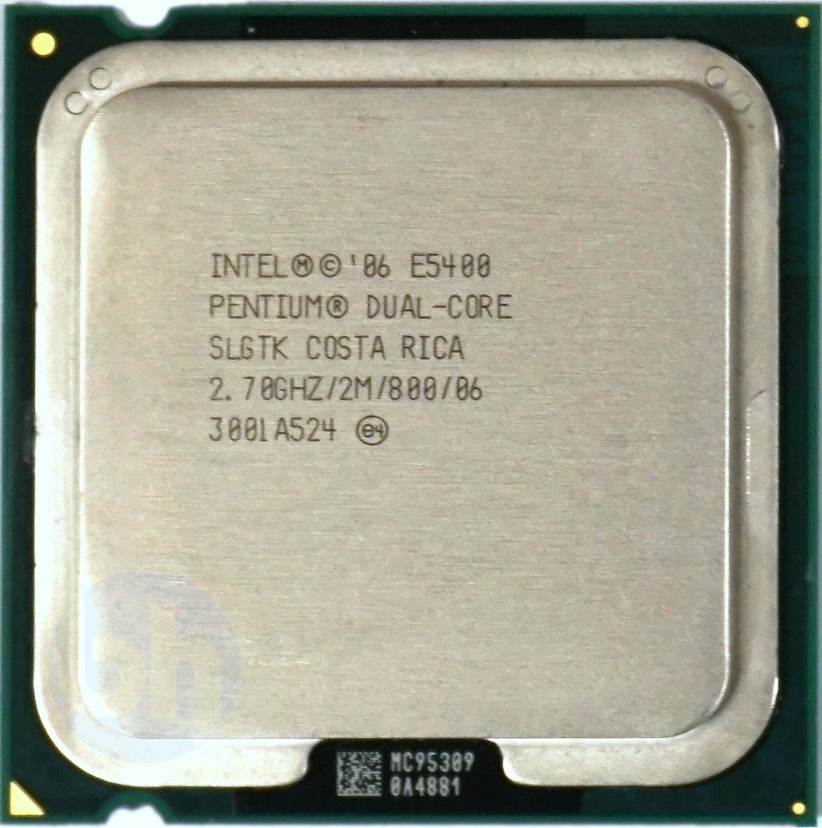 Zelden Zeg opzij dividend Intel Pentium E5400 (SLGTK) 2.70Ghz Dual (2) Core LGA775 65W CPU Processor