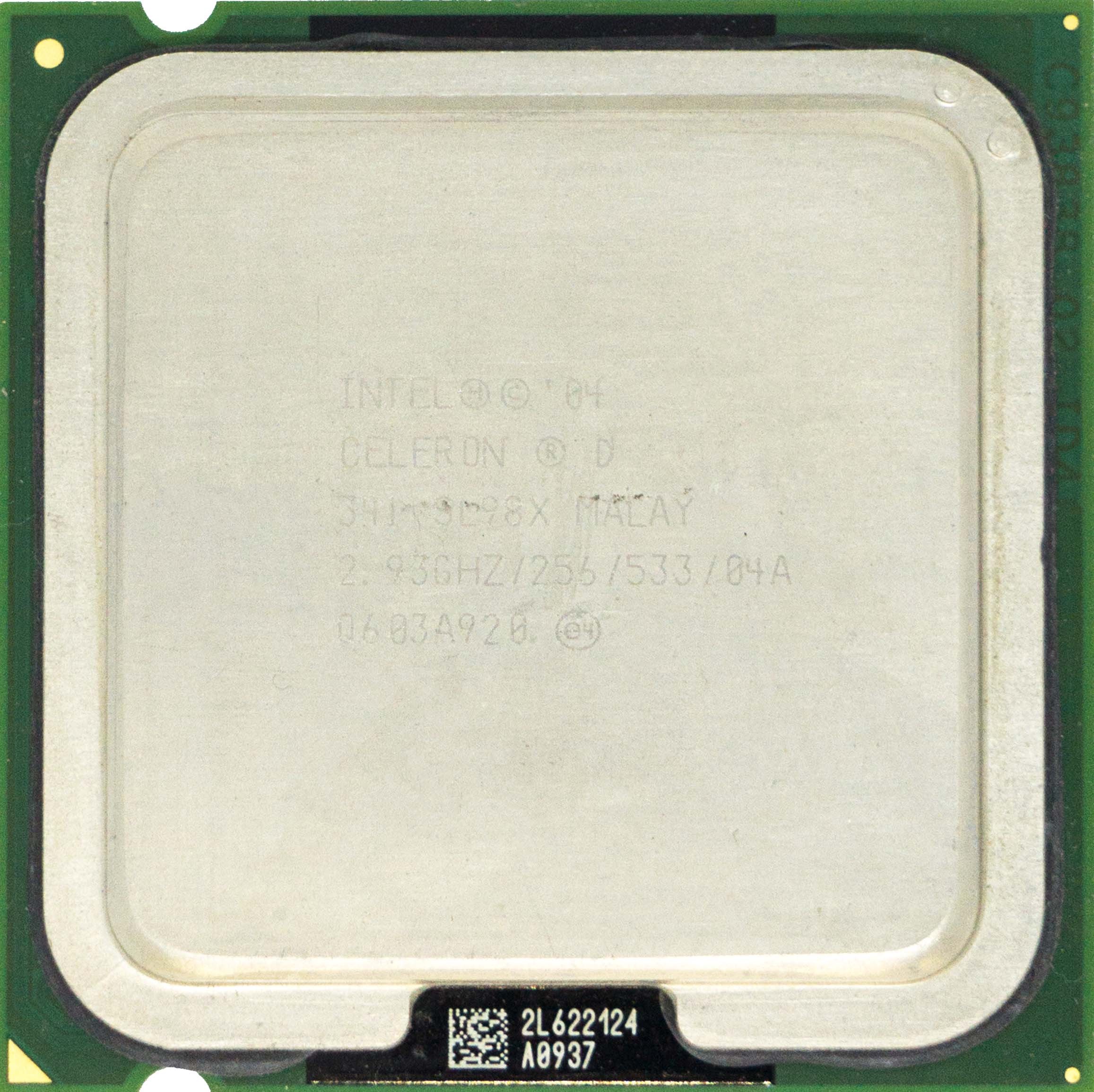 Intel Celeron D 341 (SL98X) 2.93Ghz Single (1) Core CPU